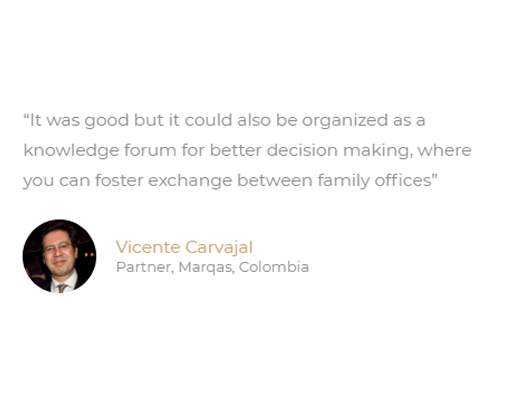 Latam Family Office Summit Testimonial 5