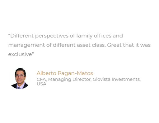 Latam Family Office Summit Testimonial 7